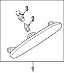 Foto de Luz de marcador lateral Original para Mazda 6 2003 2004 2005 2006 2007 2008 Marca MAZDA Nmero de Parte GK2A515F0A