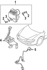 Foto de Conjunto hidrulico de frenos ABS Original para Mazda 6 2006 2007 2008 Marca MAZDA Nmero de Parte GRYA437A0