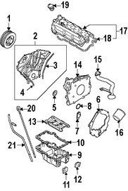 Foto de C�rter Original para Mazda 6 Mazda MPV Mazda Tribute Marca MAZDA N�mero de Parte ZZC210400