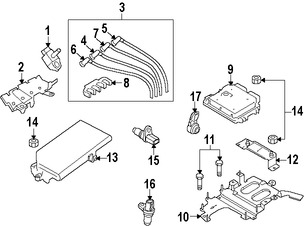 Foto de Cable de Bujia Original para Mazda RX-8 2009 2010 2011 Marca MAZDA N�mero de Parte N3H118180A