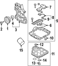 Foto de Sensor de Nivel de Aceite de Motor Original para Mazda RX-8 Marca MAZDA N�mero de Parte N3H110470A