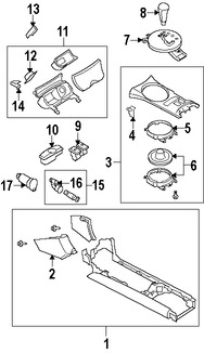 Foto de Interruptor de Calefacci�n del Asiento Original para Mazda RX-8 Mazda 6 Mazda CX-7 Mazda 5 Mazda 2 Marca MAZDA N�mero de Parte GJ6A6642002