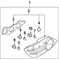 Foto de Zcalo de Luz Trasera Original para Mazda RX-8 Marca MAZDA Nmero de Parte F18951165