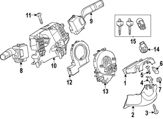 Foto de Interruptor del limpiaparabrisas Original para Mazda 5 Mazda 3 Mazda 2 Marca MAZDA N�mero de Parte BBN566128
