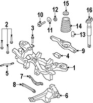 Foto de Brazo remolcador de suspensin Original para Mazda CX-7 2007 2008 2009 2010 2011 2012 Marca MAZDA Nmero de Parte EH4628200