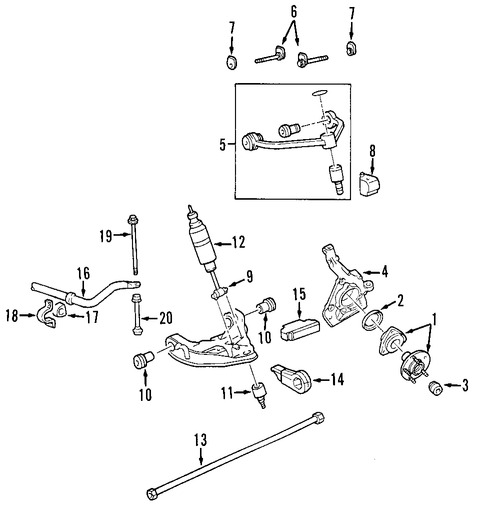 Foto de Defensa del Brazo de Control de Suspensin Original para Mazda B3000 Mazda B4000 Mazda B2300 Marca MAZDA Nmero de Parte 1F2034130A