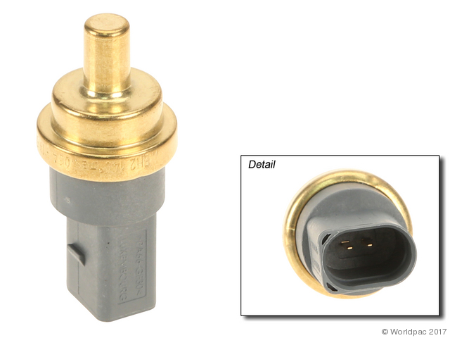 Foto de Sensor de temperatura de Refrigerante del motor para Porsche Cayenne Porsche Panamera Porsche Boxster Porsche Cayman Porsche 918 Spyder Marca Meistersatz Parte #W0133-1778697