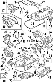 Foto de Varilla de Nivel de Aceite Original para Mitsubishi Eclipse Marca Mitsubishi N�mero de Parte 1255A102