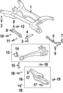 Foto de Brazo de Control Lateral Original para Mitsubishi Outlander Mitsubishi Lancer Marca Mitsubishi Nmero de Parte 4117A007