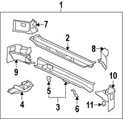 Foto de Panel posterior Original para Mitsubishi Outlander Marca Mitsubishi N�mero de Parte 5257A136