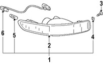 Foto de Portalampara de Faros Laterales Original para Mitsubishi Outlander Marca Mitsubishi Nmero de Parte 8352A009