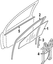 Foto de Canal de Crista Original para Mitsubishi Endeavor Marca Mitsubishi N�mero de Parte MR565456
