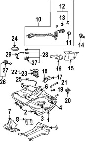 Foto de Lnea de Combustible Original para Mitsubishi Endeavor Marca Mitsubishi Nmero de Parte MR959551