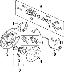 Foto de Anillo ABS Original para Mitsubishi Endeavor Marca Mitsubishi N�mero de Parte MN102045
