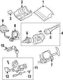 Foto de Sensor de Posicin del Volante de Direccin Original para Mitsubishi Lancer Mitsubishi Outlander Marca Mitsubishi Nmero de Parte 8651A086