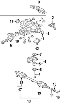 Foto de Sello de Flecha de Salida Original para Mitsubishi Lancer Mitsubishi Eclipse Mitsubishi Diamante Marca Mitsubishi Nmero de Parte MN132370