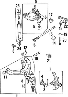 Foto de Barra de Torsion Original para Mitsubishi Montero Sport Mitsubishi Montero Marca Mitsubishi Nmero de Parte MB932017