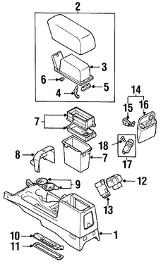 Foto de Perilla de Control de Calefaccin Original para Mitsubishi Montero Sport Marca Mitsubishi Nmero de Parte MB938752