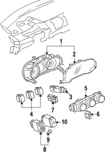 Foto de Bombilla de Panel de Instrumentos Original para Mitsubishi Lancer Marca Mitsubishi Nmero de Parte 8475A004