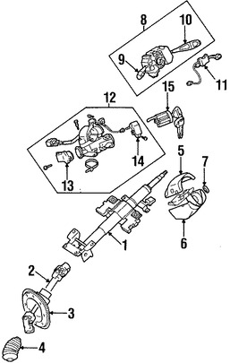 Foto de Interruptor Control de Crucero Original para Chrysler Dodge Mitsubishi Eagle Marca Mitsubishi Nmero de Parte MB903174