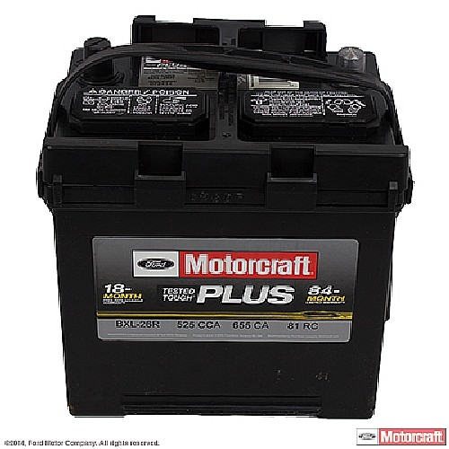 Foto de Batera Tested Tough Plus para Mazda Saab Mercury Ford Toyota Lincoln Suzuki Pontiac Renault Isuzu... Marca MOTORCRAFT Nmero de Parte BXL-26R