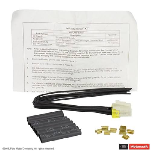 Foto de Conector del Interruptor del Ventilador Aire Acondicionado / Calefaccion para Ford Explorer Sport Trac 2001 Marca MOTORCRAFT Nmero de Parte WPT-117