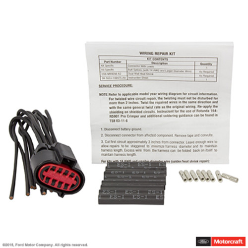 Foto de Conector de Arnes de Cambio Caja de Transferencia Sensor - Transmission Range para Ford Explorer 1995 Marca MOTORCRAFT N�mero de Parte WPT-389