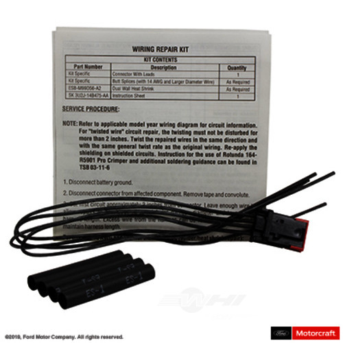 Foto de Coleta Module - Warning Chime   Beltminder para Ford Explorer 2002 Marca MOTORCRAFT Nmero de Parte WPT-582