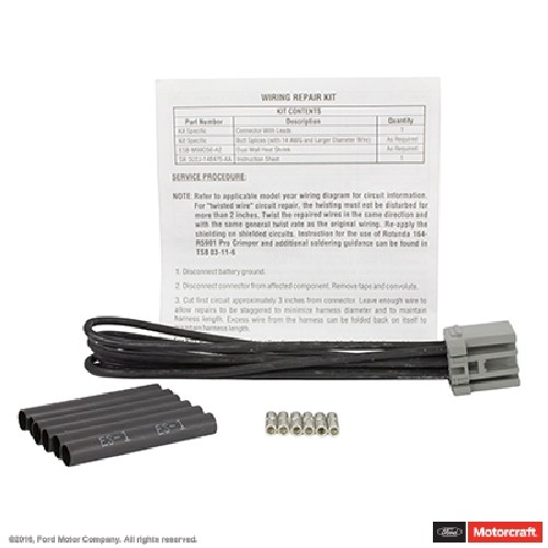 Foto de Conector del Switch de Ventana Elctrica para Ford F-150 2006 Marca MOTORCRAFT Nmero de Parte WPT-622