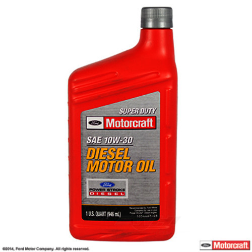 Foto de Aceite de motor Super Duty Diesel Motor - Quart para Ford LCF 2006 Marca MOTORCRAFT N�mero de Parte XO-10W30-QSD