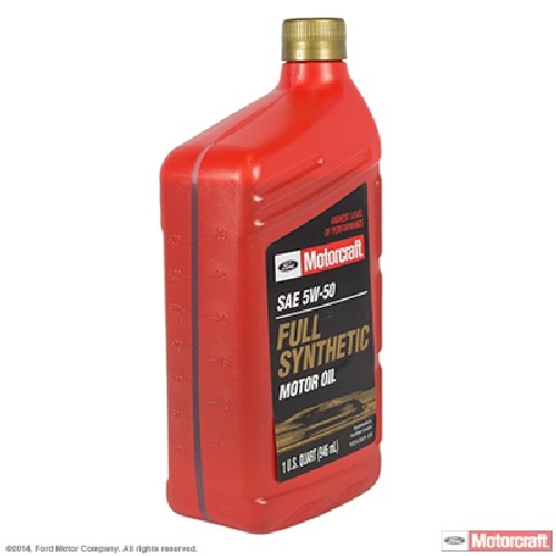 Foto de Aceite de motor Full Synthetic Motor - Quart para Ford Focus 2016 Ford Mustang 2011 2013 Marca MOTORCRAFT N�mero de Parte XO-5W50-QGT