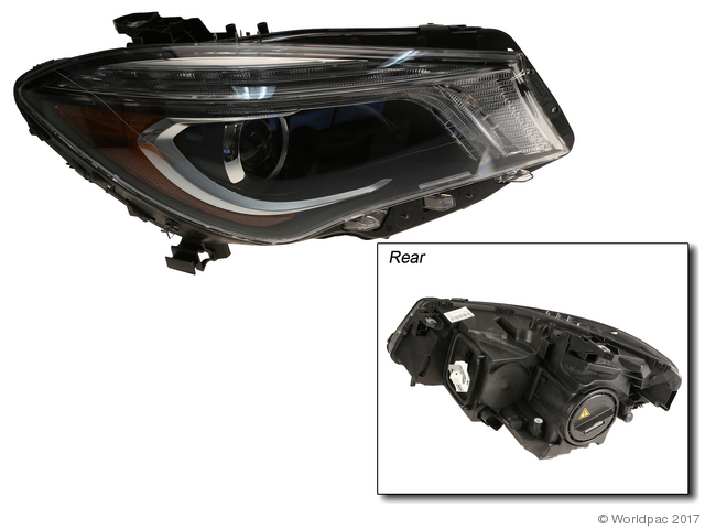 Foto de Conjunto de Faros Delanteros para Mercedes-Benz CLA250 2014 2015 2016 Mercedes-Benz CLA45 AMG 2014 2015 2016 Marca Magneti Marelli Nmero de Parte W0133-1983069