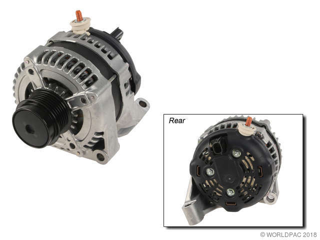 Foto de Alternador para Dodge Ram 1500 Dodge Grand Caravan Dodge Caravan Chrysler Town & Country Marca Denso Remanufacturado N�mero de Parte W0133-1898608