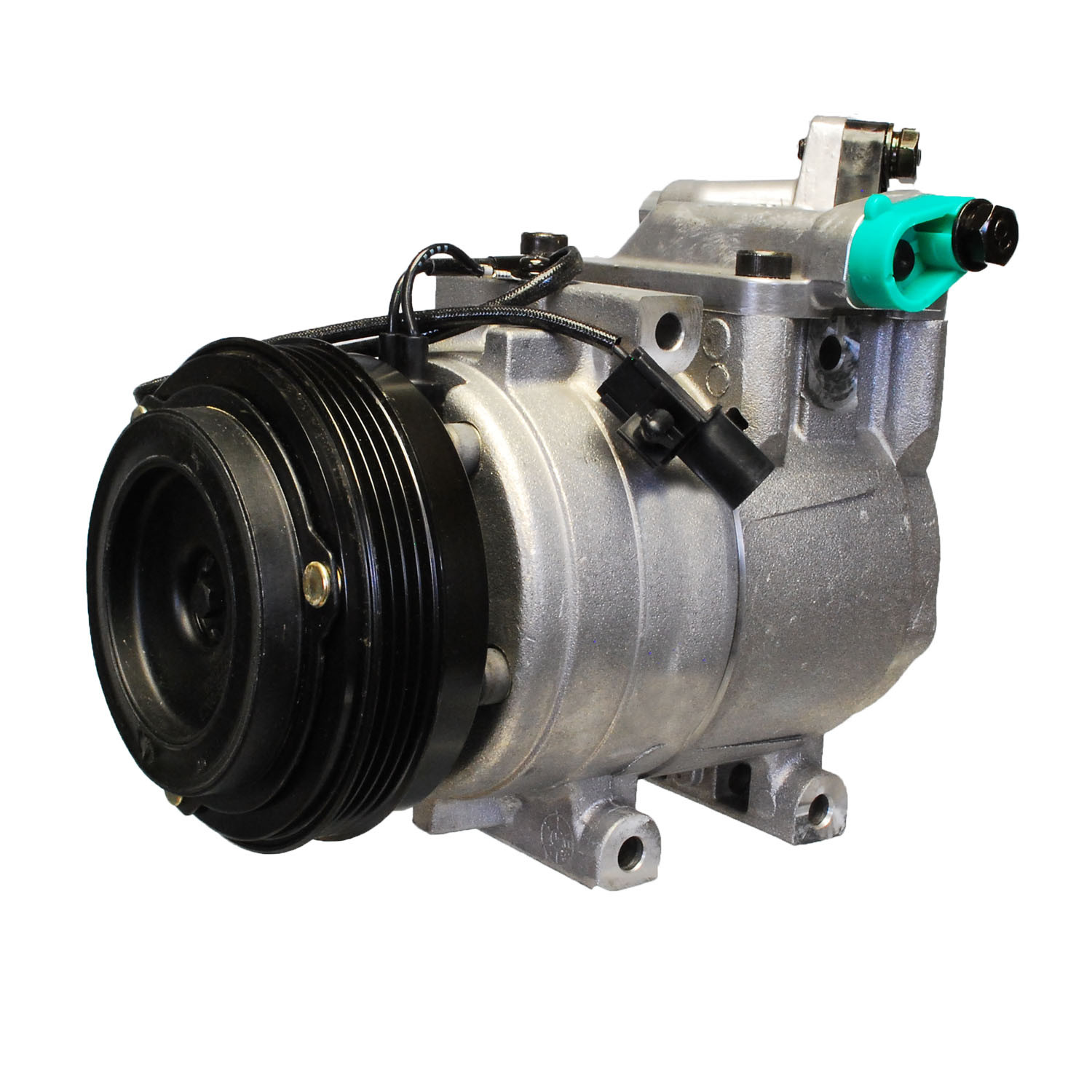Foto de Compresor de Aire Acondicionado para Kia Sephia 2000 2001 Kia Spectra 2000 2001 2002 2003 2004 Marca DENSO N�mero de Parte #471-6000