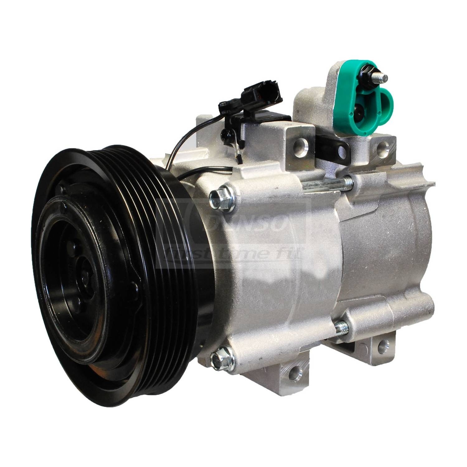 Foto de Compresor de Aire Acondicionado para Hyundai Santa Fe 2001 2003 2004 Marca DENSO N�mero de Parte #471-6016