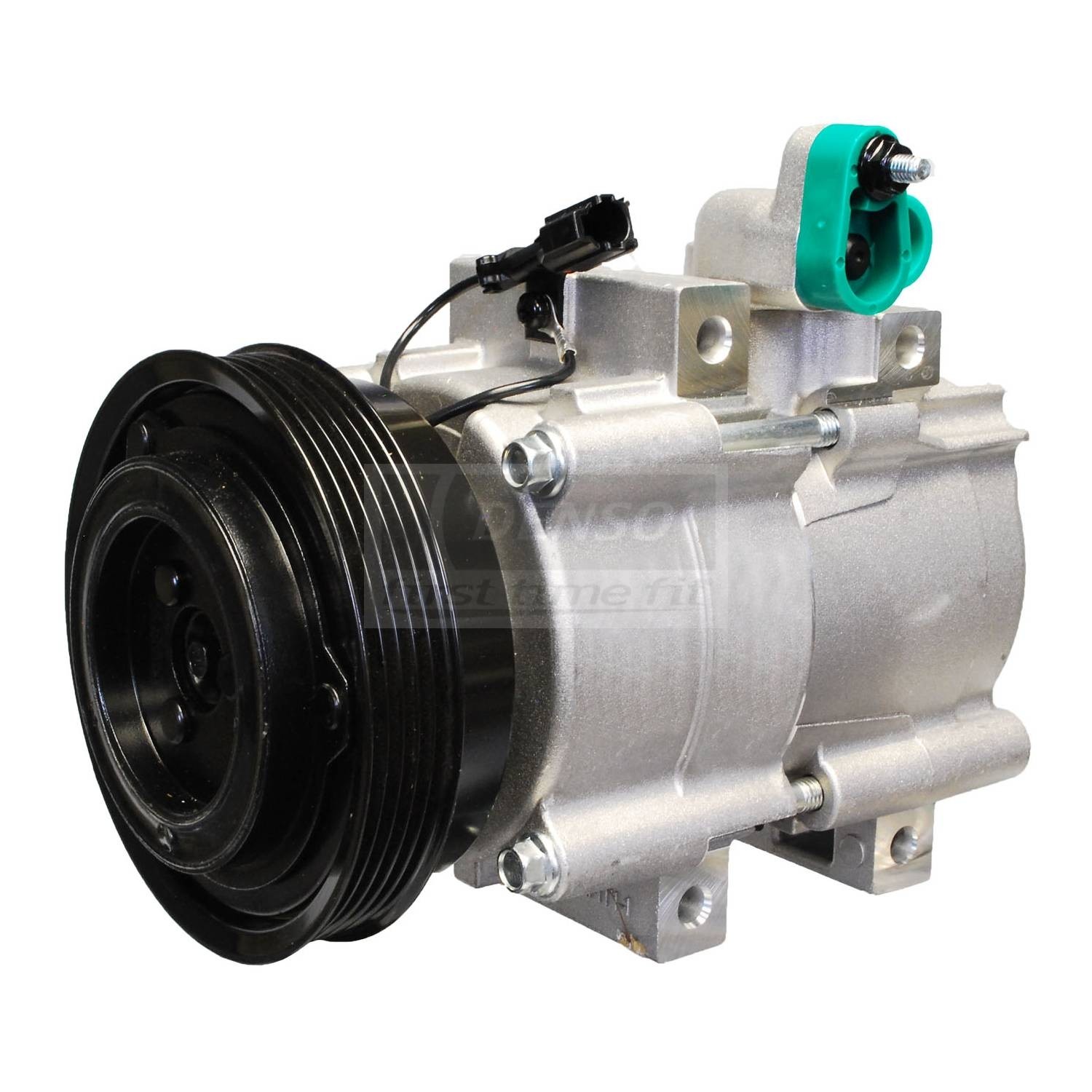 Foto de Compresor de Aire Acondicionado para Hyundai Santa Fe 2001 2003 2004 Marca DENSO N�mero de Parte #471-6017