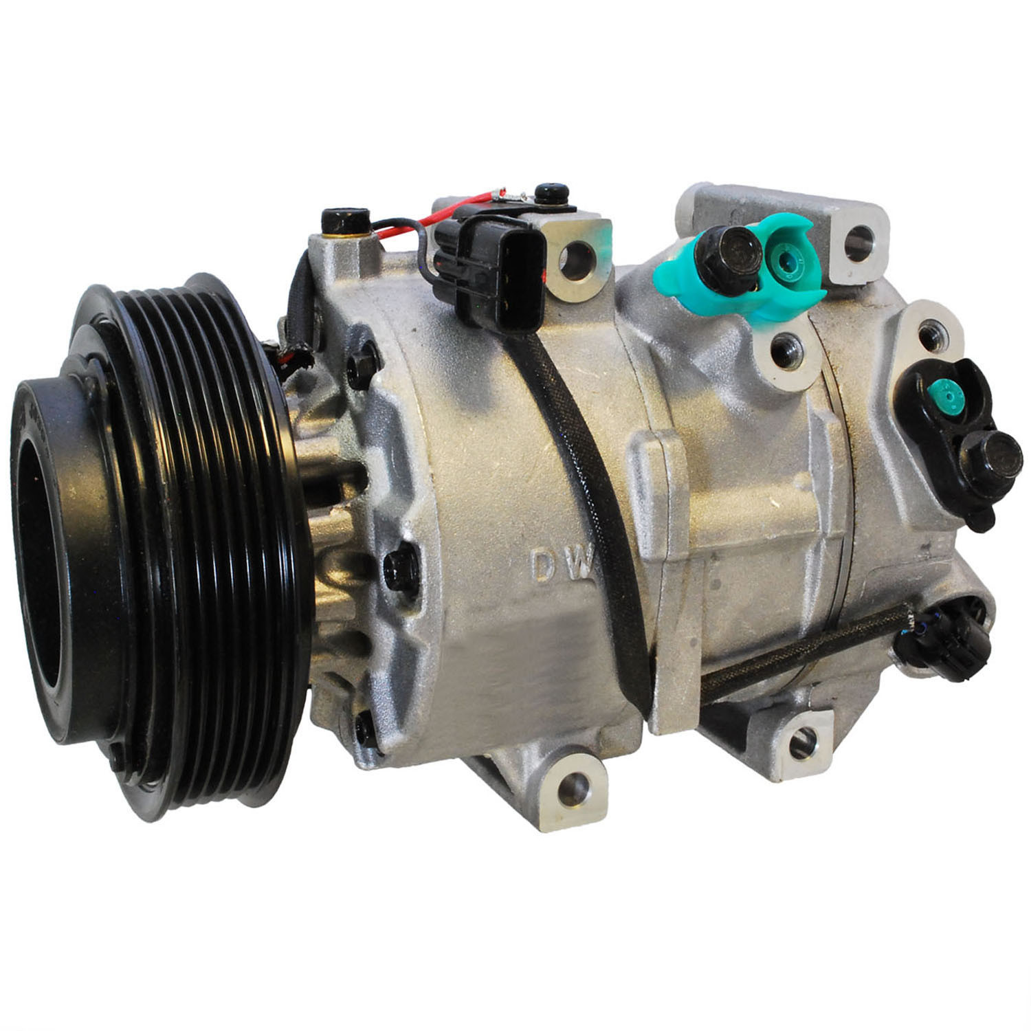 Foto de Compresor de Aire Acondicionado para Hyundai Tucson Kia Sportage Marca DENSO N�mero de Parte 471-6025