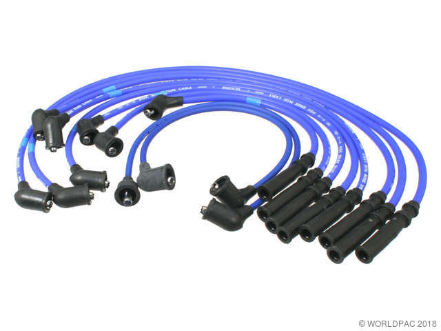 Foto de Juego de cables de buja para Nissan Pathfinder 1987 Nissan Van 1987 1988 Marca Ngk Stock Numbers Nmero de Parte W0133-1723283