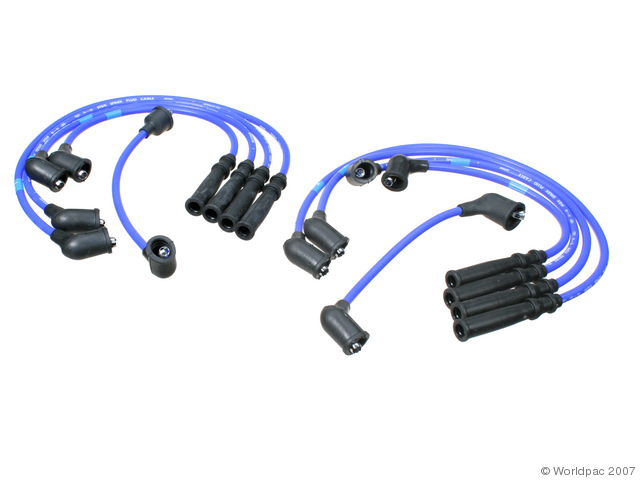 Foto de Juego de cables de buj�a para Nissan Stanza 1987 1988 1989 Marca Ngk Stock Numbers N�mero de Parte W0133-1727894