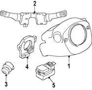 Foto de Sensor de Posicin del Volante de Direccin Original para Nissan Infiniti Marca NISSAN Nmero de Parte 479453FY0A