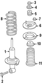 Foto de Buje Puntal De Suspensi�n Original para Nissan Titan Nissan Armada Nissan  Infiniti QX56 Marca NISSAN N�mero de Parte 562177S000