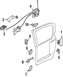 Foto de Manija exterior de puerta Original para Nissan Armada Nissan  Infiniti QX56 Marca NISSAN Nmero de Parte 826077S004