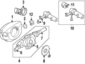 Foto de Interruptor Combinado Original para Nissan Infiniti Marca NISSAN Nmero de Parte 25540ET11E