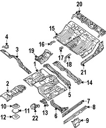 Foto de Estribo Original para Nissan Frontier Nissan Pathfinder Nissan Xterra Marca NISSAN N�mero de Parte 76451EA030