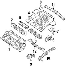 Foto de Panel posterior Original para Nissan Xterra Marca NISSAN Nmero de Parte 75440EA030