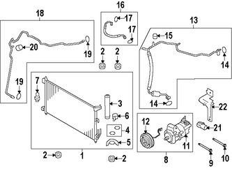 Foto de Manguera de succin Refrigerante Aire Acondicionad Original para Nissan Cube 2009 2010 2011 2012 2013 2014 Marca NISSAN Nmero de Parte 924801FD0C