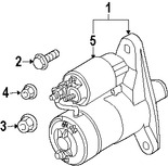 Foto de Solenoide de Encendido Original para Nissan Cube Nissan  Nissan Versa Marca NISSAN Nmero de Parte 23343EN20C