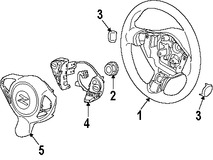 Foto de Interruptor de liberacin Control de Crucero Original para Nissan 370Z Marca NISSAN Nmero de Parte 255509N00A