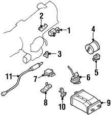 Foto de Sensor de Presin de Combustible Original para Nissan Altima 2002 2003 Marca NISSAN Nmero de Parte 223656S600