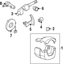 Foto de Interruptor Combinado Original para Nissan Maxima Nissan Murano Marca NISSAN N�mero de Parte 255609N00A
